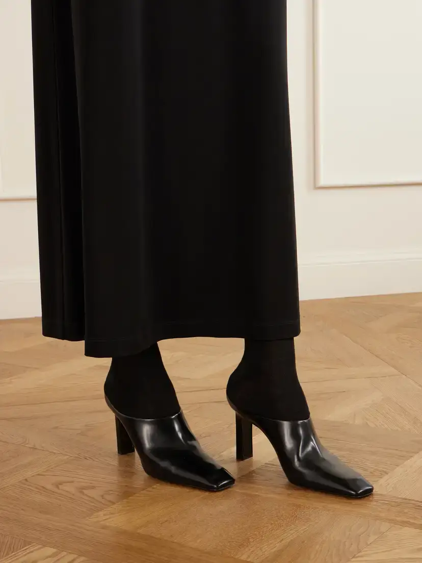 TOTEME Bar Leather Mules | Thumbnail 2 TOTEME Bar Leather Mules | Thumbnail 2