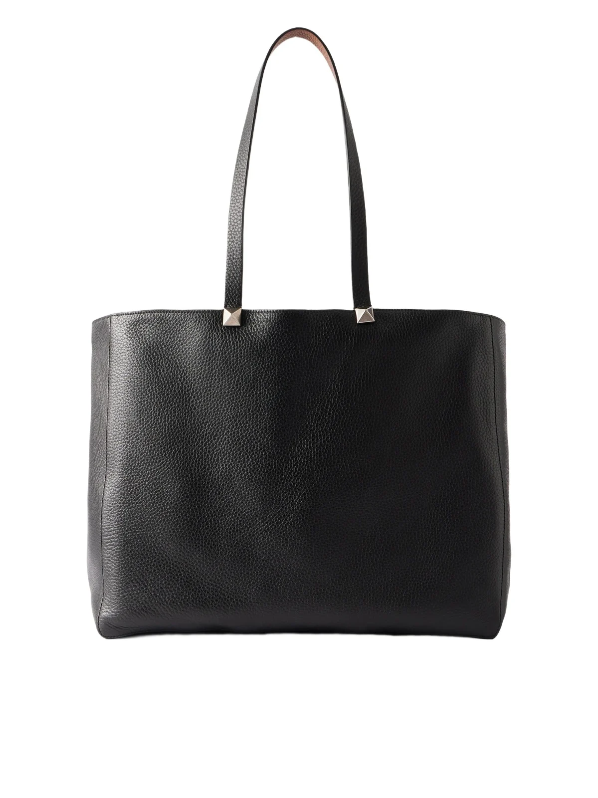 Valentino Garavani Rockstud Double Reversible Studded Textured-leather Tote Bag