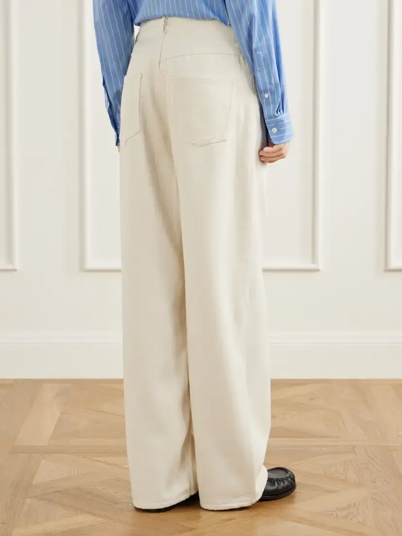 Auralee Silk Wide-leg Pants | Thumbnail 4 Auralee Silk Wide-leg Pants | Thumbnail 4
