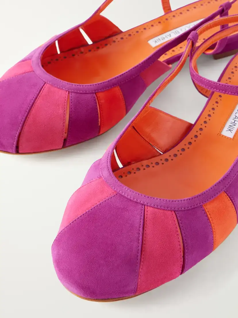 Manolo Blahnik Cloudad 10 Suede Flats | Thumbnail 5 Manolo Blahnik Cloudad 10 Suede Flats | Thumbnail 5