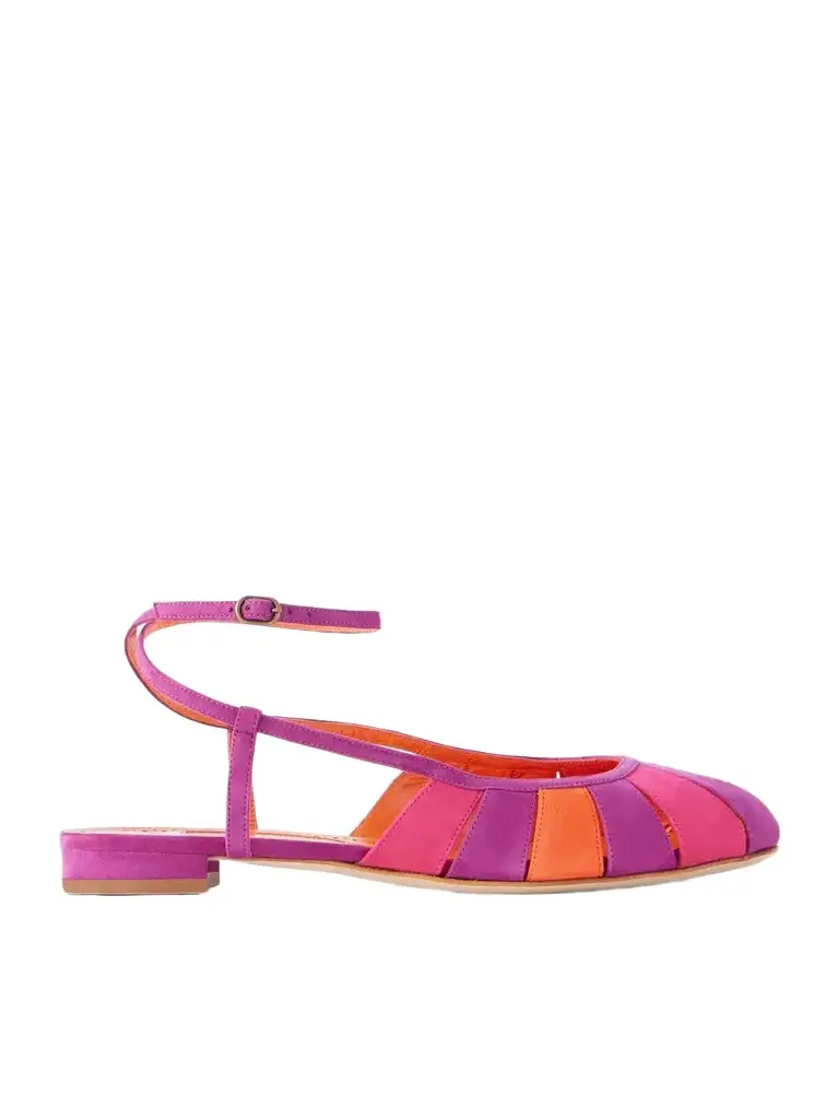 Manolo Blahnik Cloudad 10 Suede Flats