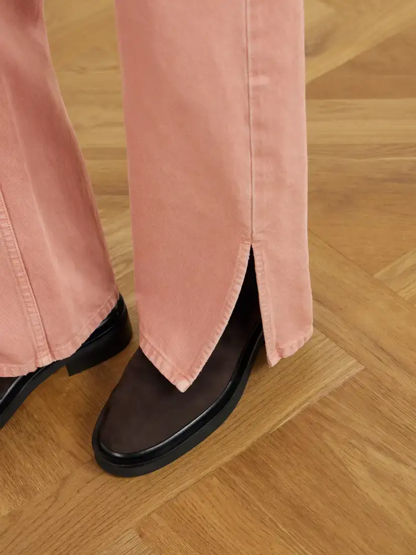 B SIDES Charlot Split Hem Mid-rise Wide-leg Jeans | Thumbnail 5 B SIDES Charlot Split Hem Mid-rise Wide-leg Jeans | Thumbnail 5