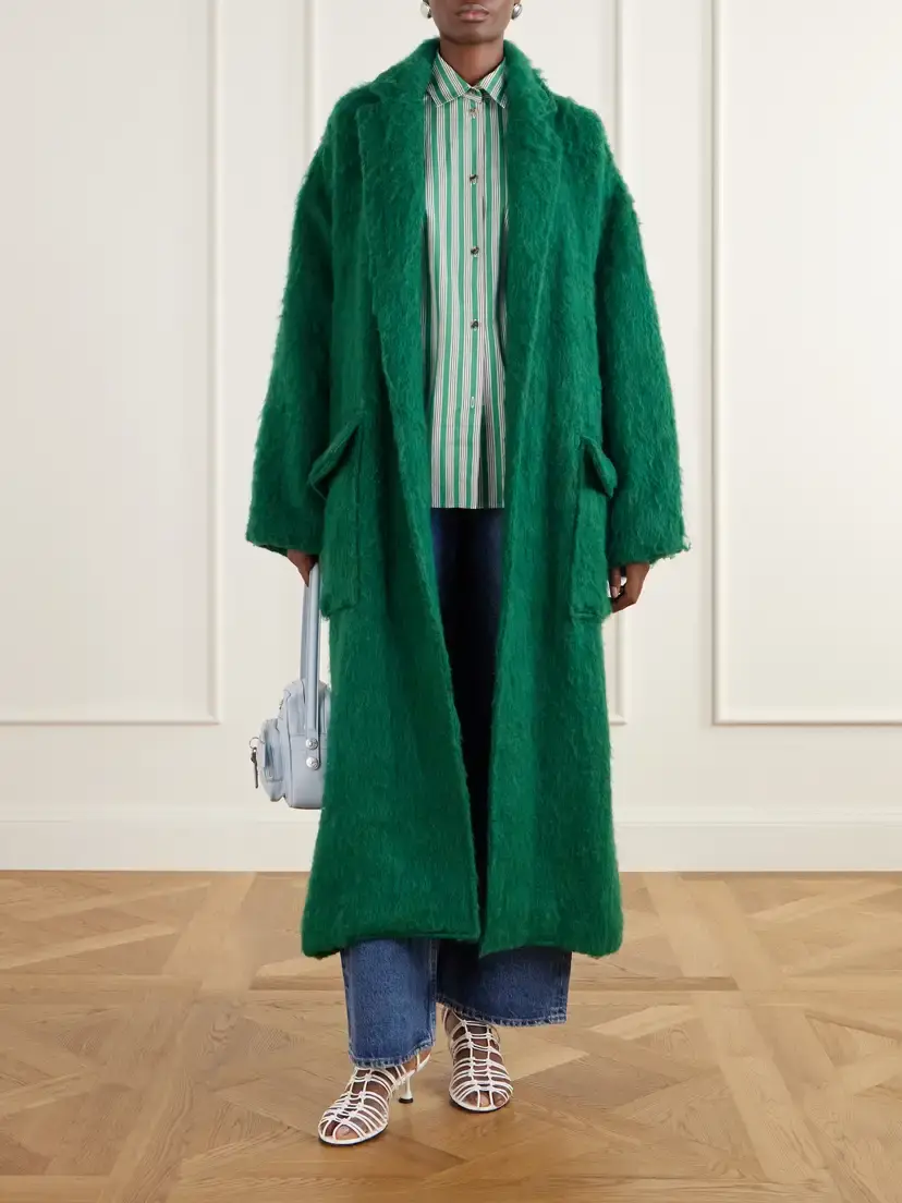 Marrakshi Life The Blanket Brushed Woven Coat | Thumbnail 2 Marrakshi Life The Blanket Brushed Woven Coat | Thumbnail 2