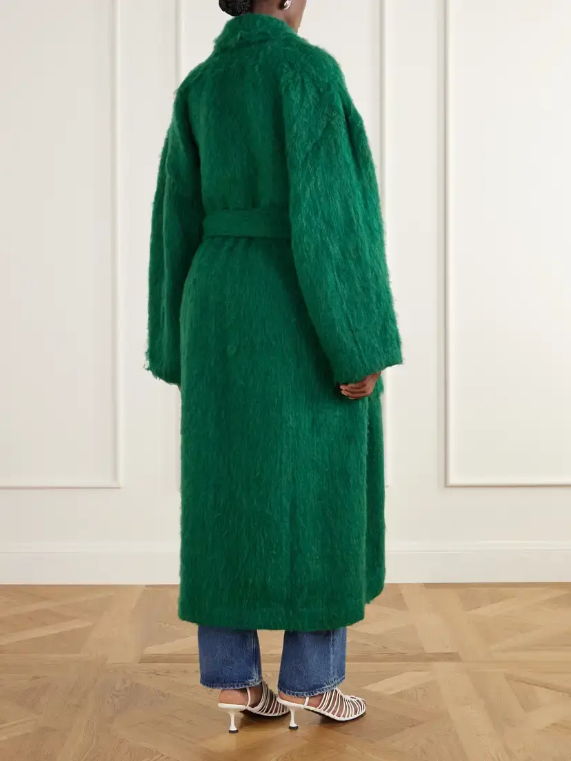 Marrakshi Life The Blanket Brushed Woven Coat | Thumbnail 4 Marrakshi Life The Blanket Brushed Woven Coat | Thumbnail 4