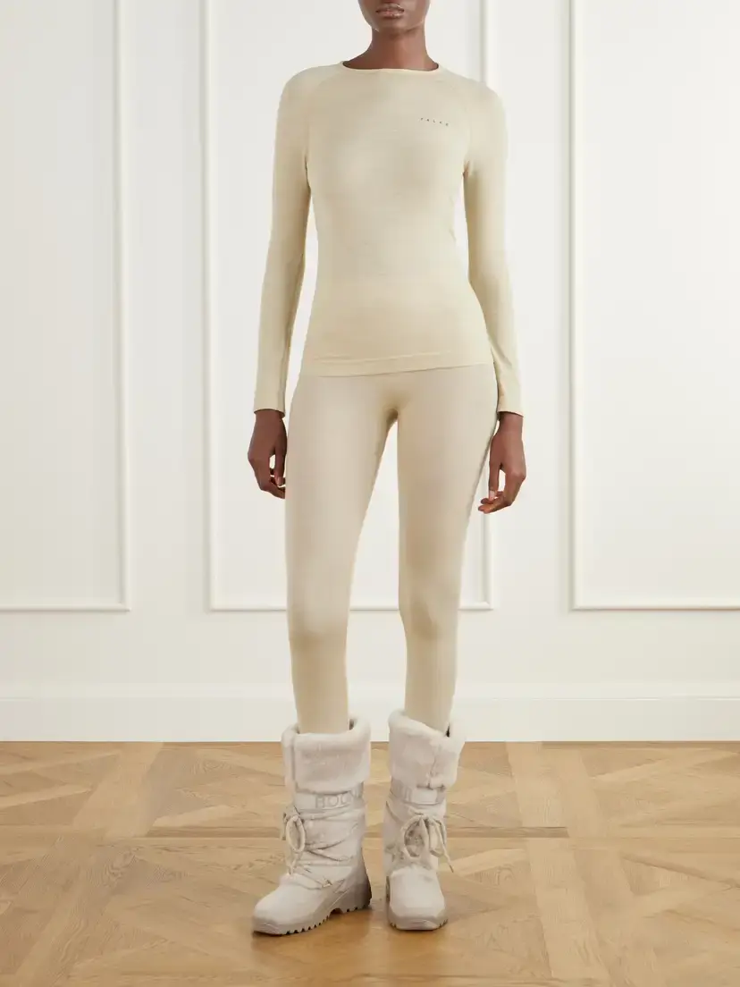 FALKE Ergonomic Sport System Stretch Wool-blend Leggings | Thumbnail 2 FALKE Ergonomic Sport System Stretch Wool-blend Leggings | Thumbnail 2