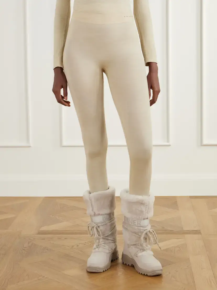 FALKE Ergonomic Sport System Stretch Wool-blend Leggings | Thumbnail 3 FALKE Ergonomic Sport System Stretch Wool-blend Leggings | Thumbnail 3