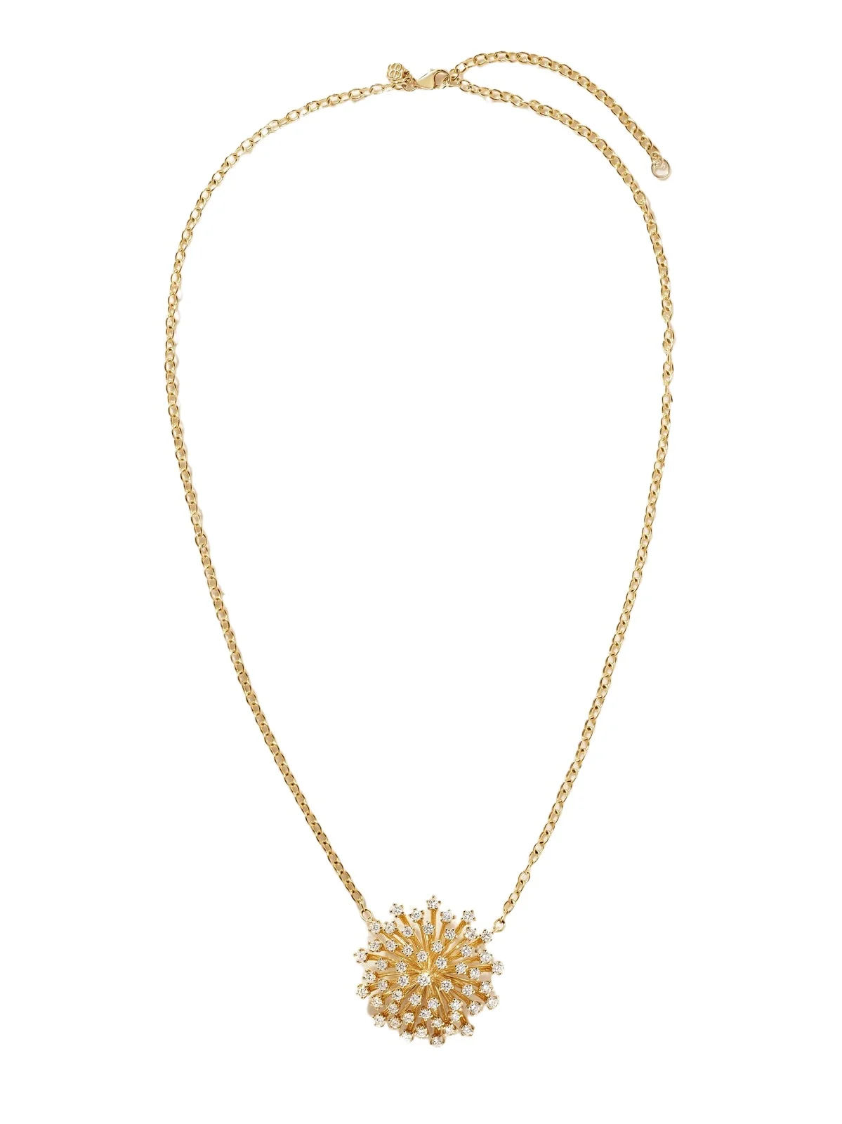 Desert Flower 14-karat Gold Diamond Necklace Desert Flower 14-karat Gold Diamond Necklace
