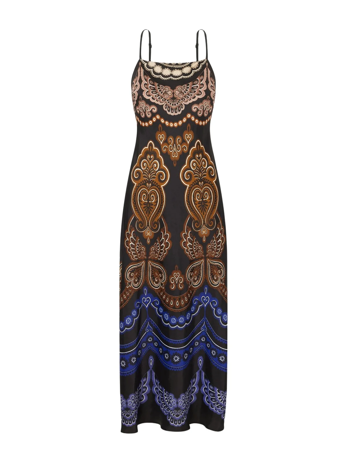 Nicole Printed Jersey Maxi Dress Nicole Printed Jersey Maxi Dress