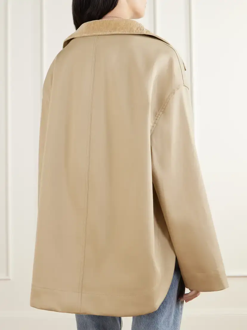 TOTEME Zipped Country Waxed-cotton Jacket | Thumbnail 4 TOTEME Zipped Country Waxed-cotton Jacket | Thumbnail 4