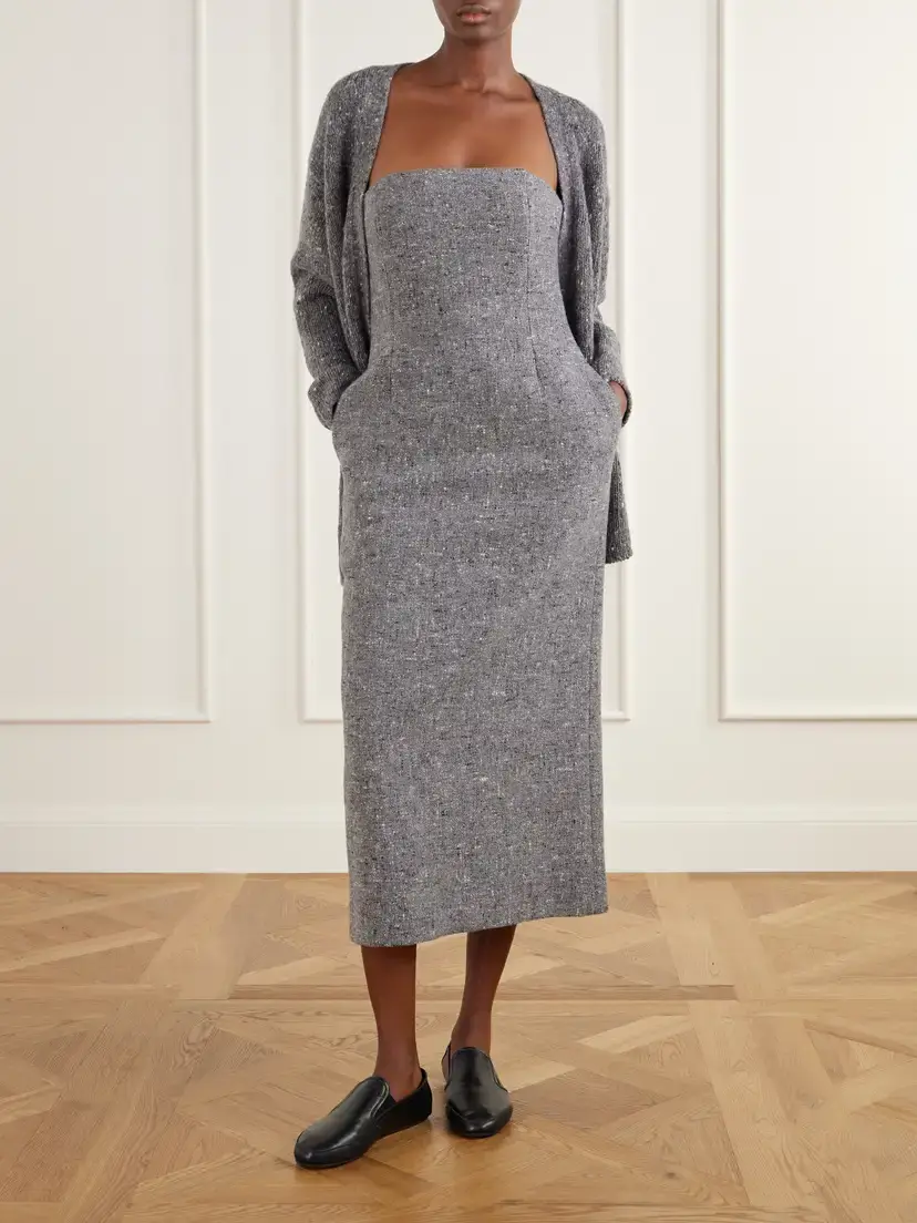 Auralee Wool Cardigan | Thumbnail 2 Auralee Wool Cardigan | Thumbnail 2
