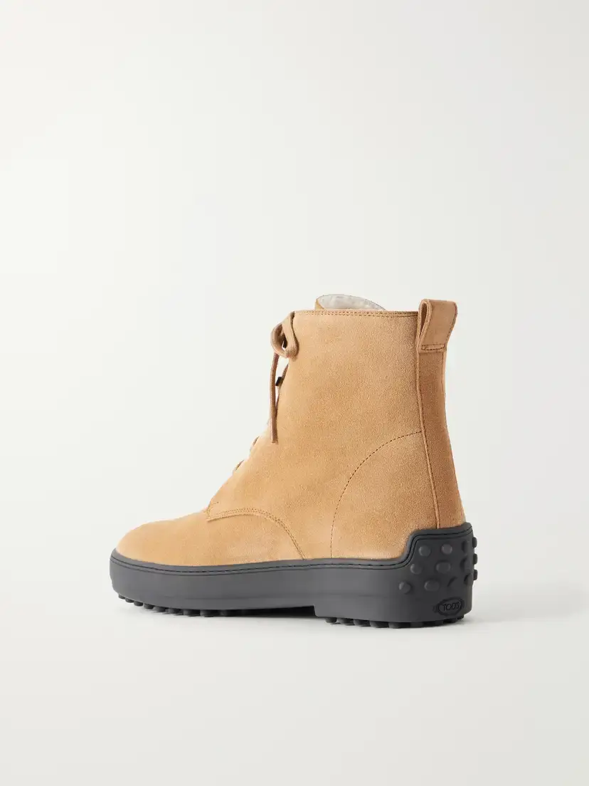 Tod's Win Gomm 84l Suede Ankle Boots | Thumbnail 3 Tod's Win Gomm 84l Suede Ankle Boots | Thumbnail 3