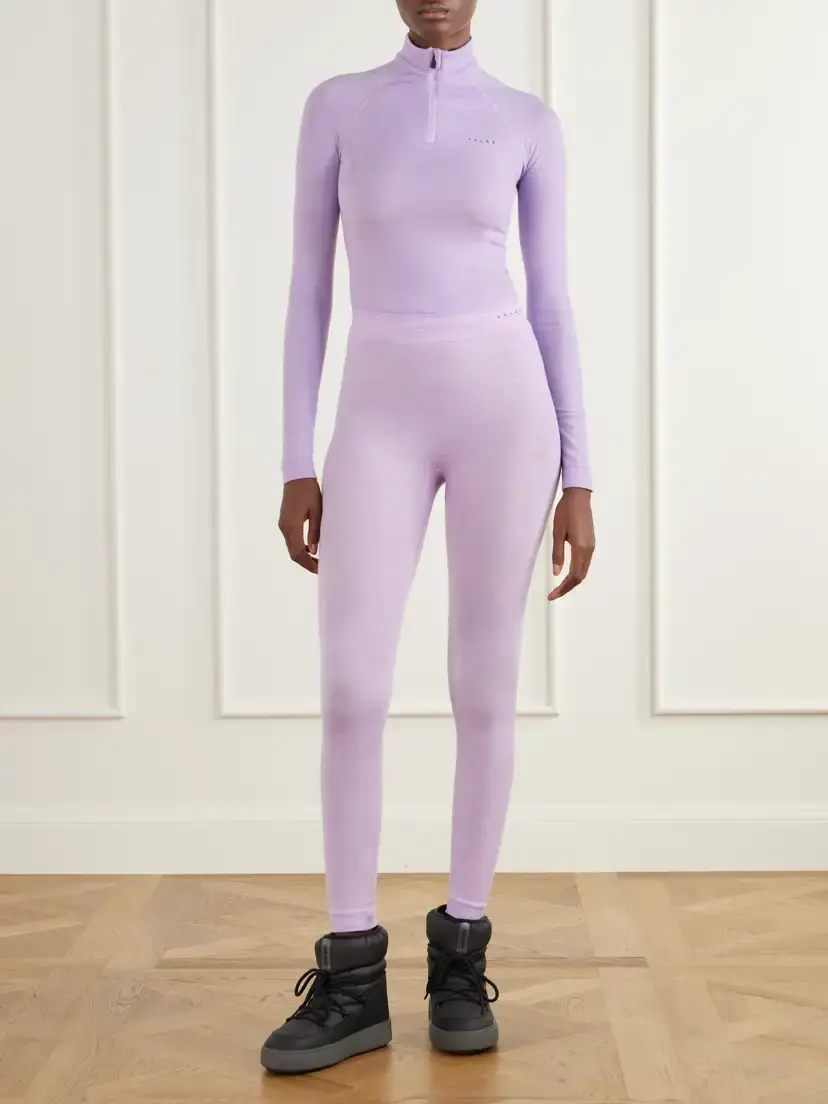 FALKE Ergonomic Sport System Stretch Wool-blend Leggings | Thumbnail 2 FALKE Ergonomic Sport System Stretch Wool-blend Leggings | Thumbnail 2