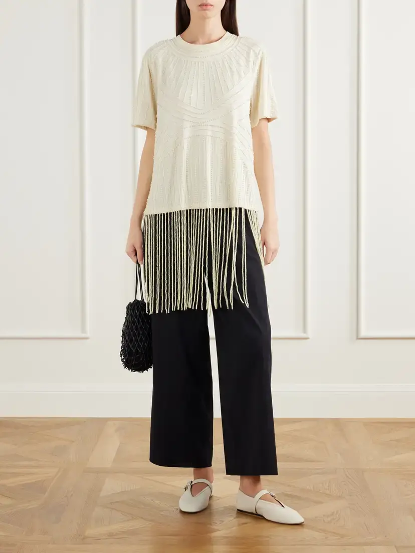 Sea Carlotta Embellished Cotton Blouse | Thumbnail 2 Sea Carlotta Embellished Cotton Blouse | Thumbnail 2
