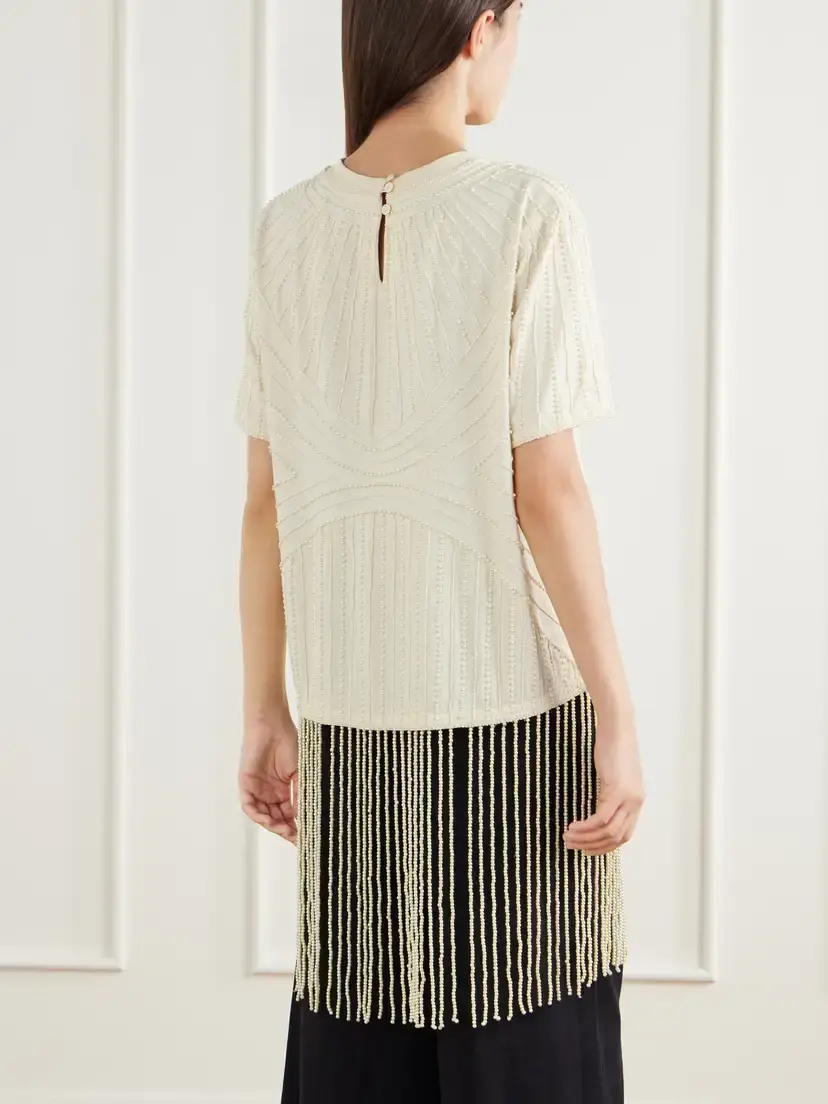 Sea Carlotta Embellished Cotton Blouse | Thumbnail 3 Sea Carlotta Embellished Cotton Blouse | Thumbnail 3