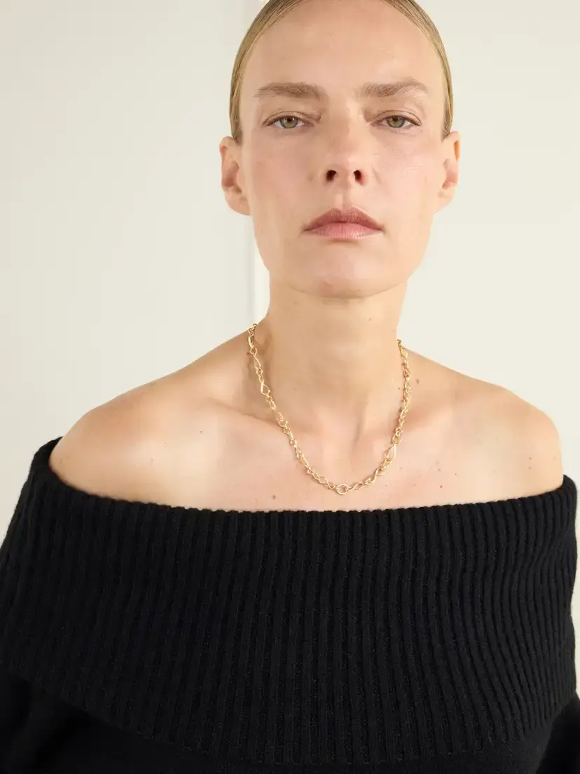 OLE LYNGGAARD COPENHAGEN Love Collier Mini 18-karat Yellow And Rose Gold Necklace | Thumbnail 5 OLE LYNGGAARD COPENHAGEN Love Collier Mini 18-karat Yellow And Rose Gold Necklace | Thumbnail 5