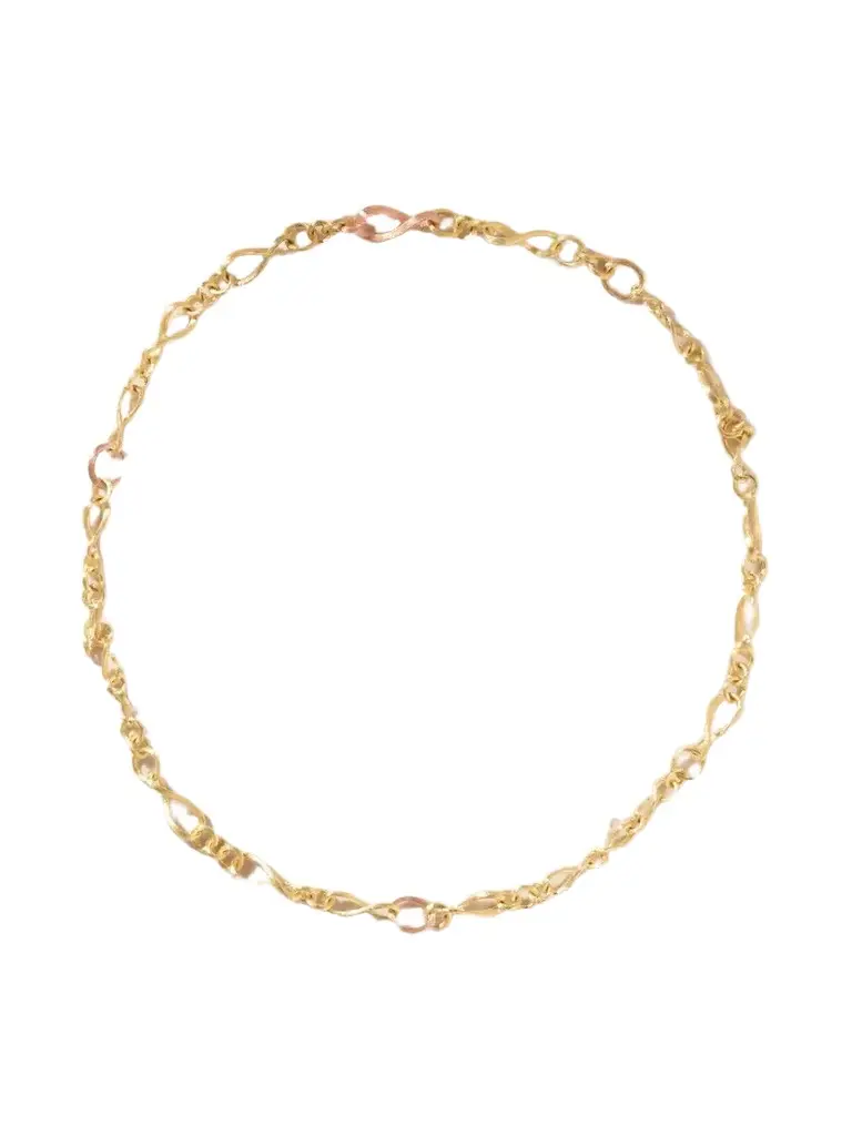 OLE LYNGGAARD COPENHAGEN Love Collier Mini 18-karat Yellow And Rose Gold Necklace