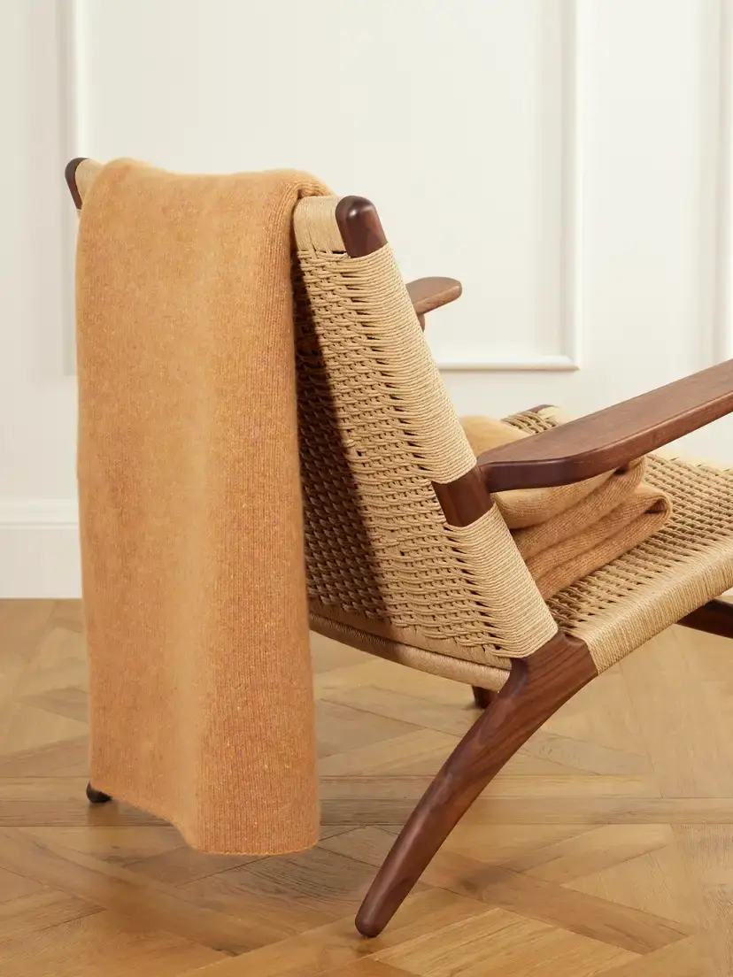The Elder Statesman Super Soft Cashmere Throw