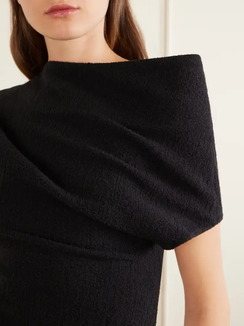 TOTEME One-shoulder Cotton Top | Thumbnail 4 TOTEME One-shoulder Cotton Top | Thumbnail 4