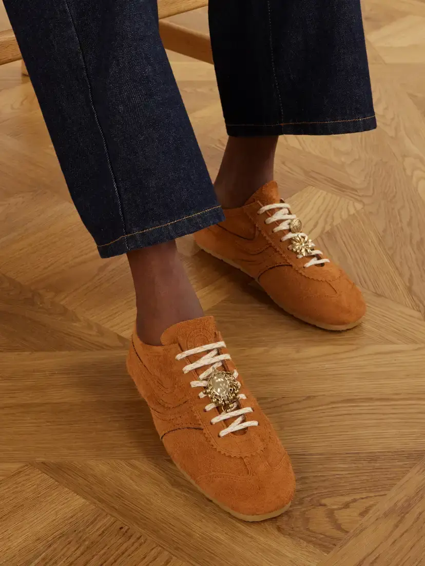 Dries Van Noten Suede Sneakers | Thumbnail 2 Dries Van Noten Suede Sneakers | Thumbnail 2