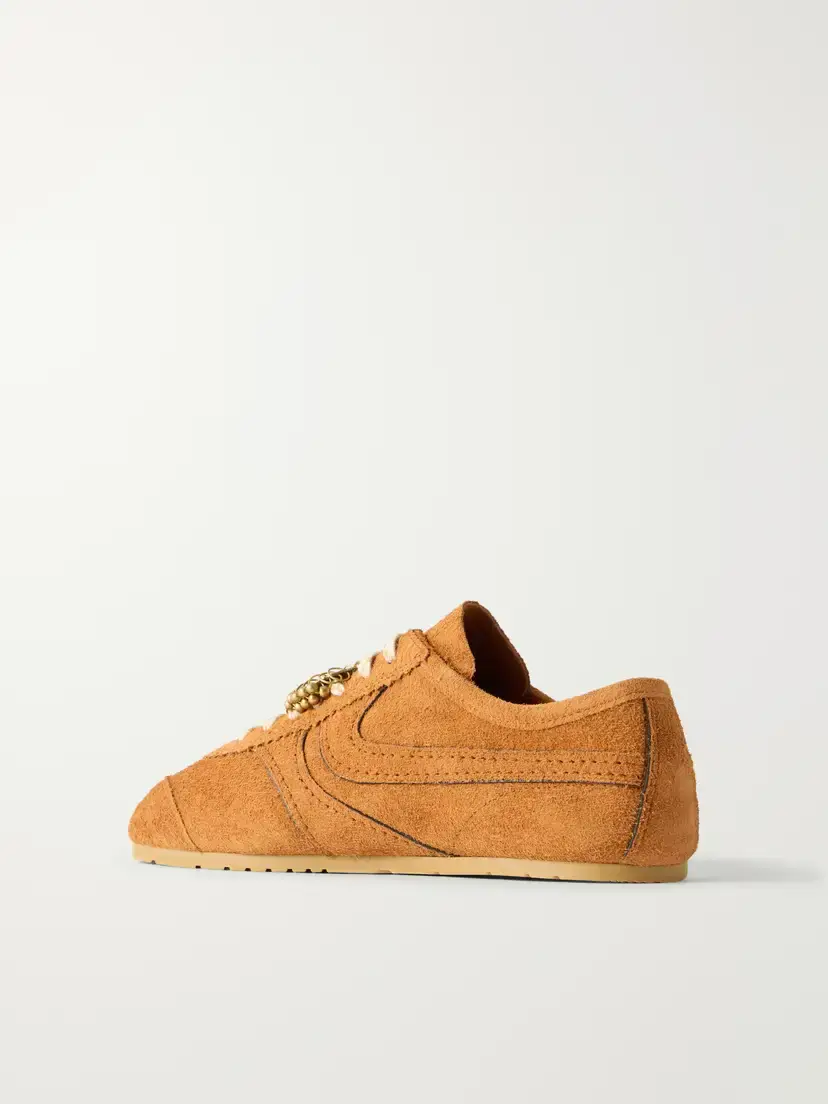 Dries Van Noten Suede Sneakers | Thumbnail 3 Dries Van Noten Suede Sneakers | Thumbnail 3