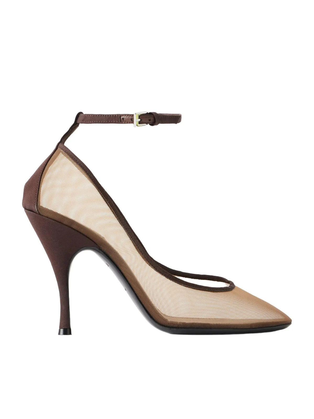 100 Grosgrain-trimmed Tulle Pumps - Unknown 100 Grosgrain-trimmed Tulle Pumps - Unknown