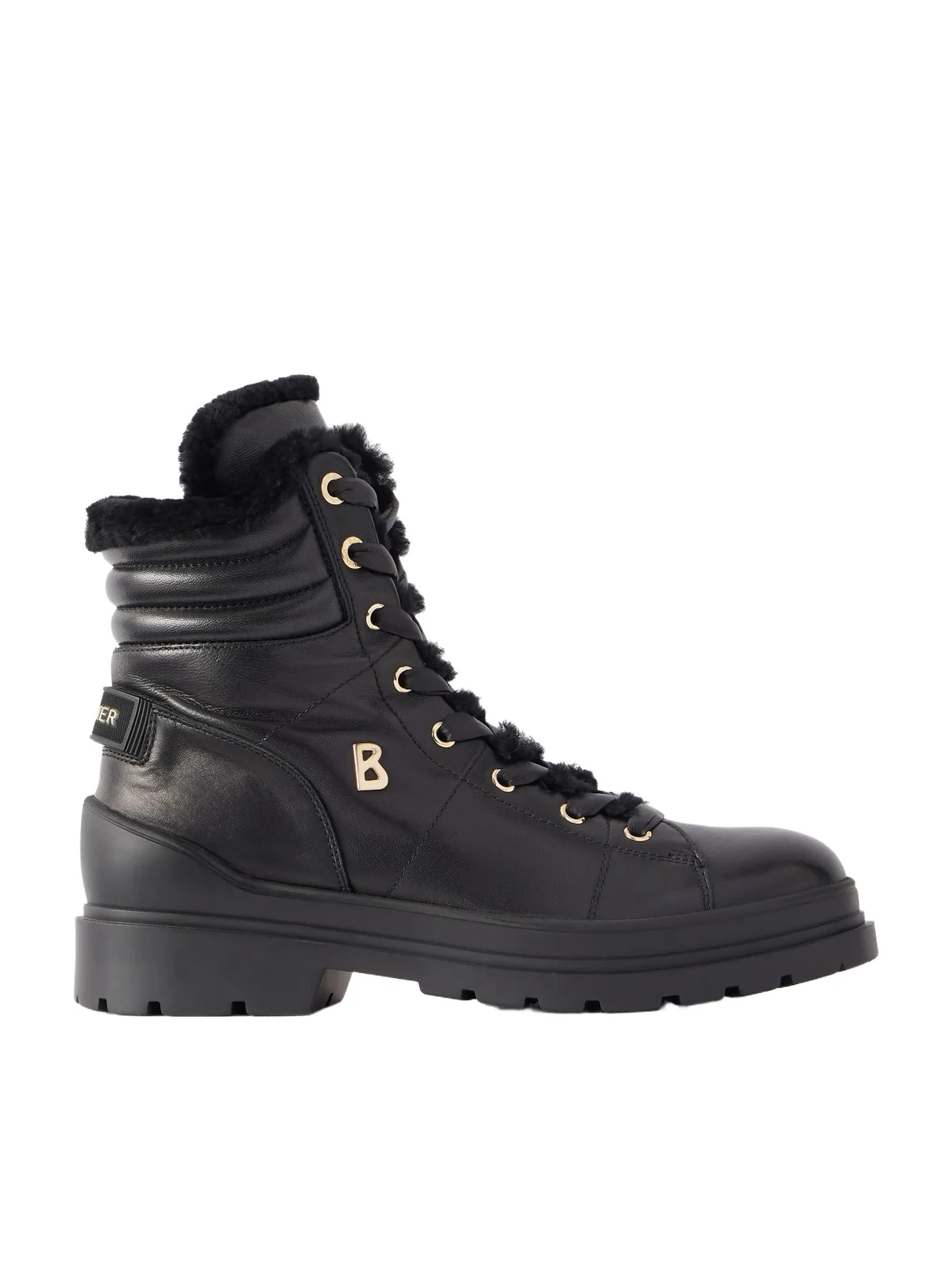 St. Moritz 14 Shearling-trimmed Leather Ankle Boots St. Moritz 14 Shearling-trimmed Leather Ankle Boots