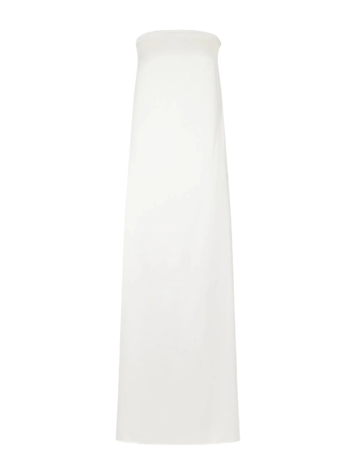 The Park Edith Strapless Silk-satin Maxi Dress
