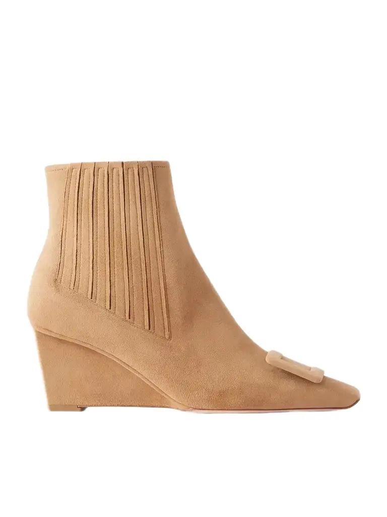 Belle Vivier 60 Suede Ankle Boots Belle Vivier 60 Suede Ankle Boots
