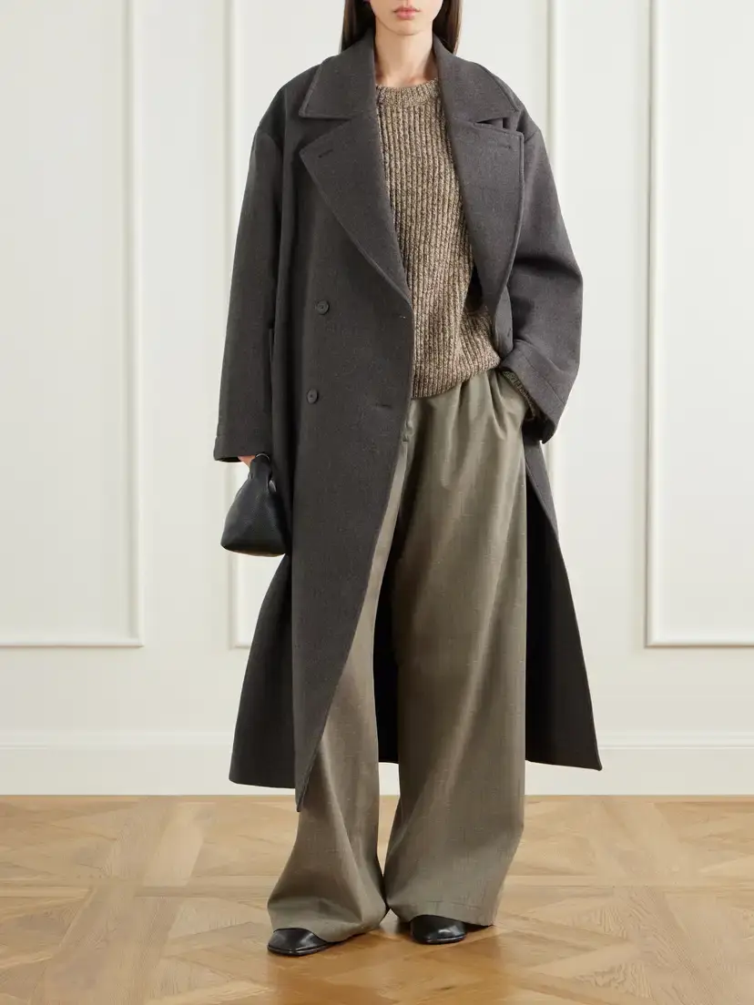 mfpen Auditor Belted Recycled Wool Coat | Thumbnail 2 mfpen Auditor Belted Recycled Wool Coat | Thumbnail 2