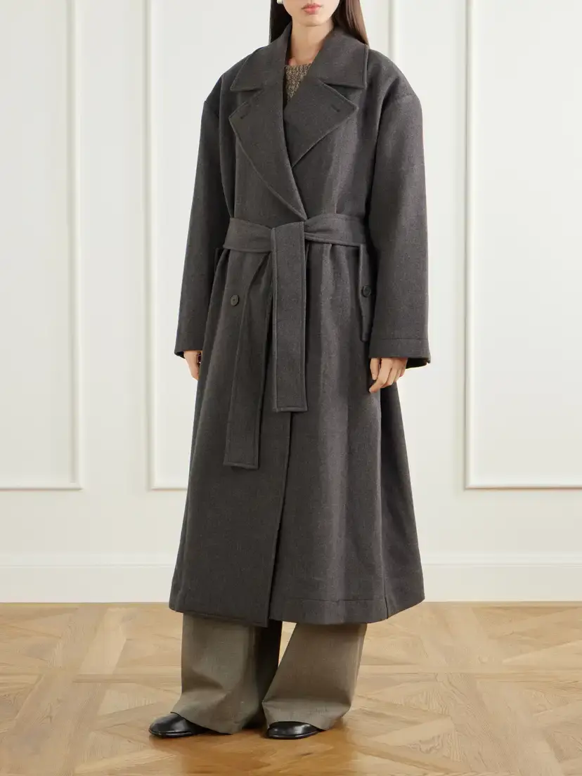 mfpen Auditor Belted Recycled Wool Coat | Thumbnail 3 mfpen Auditor Belted Recycled Wool Coat | Thumbnail 3
