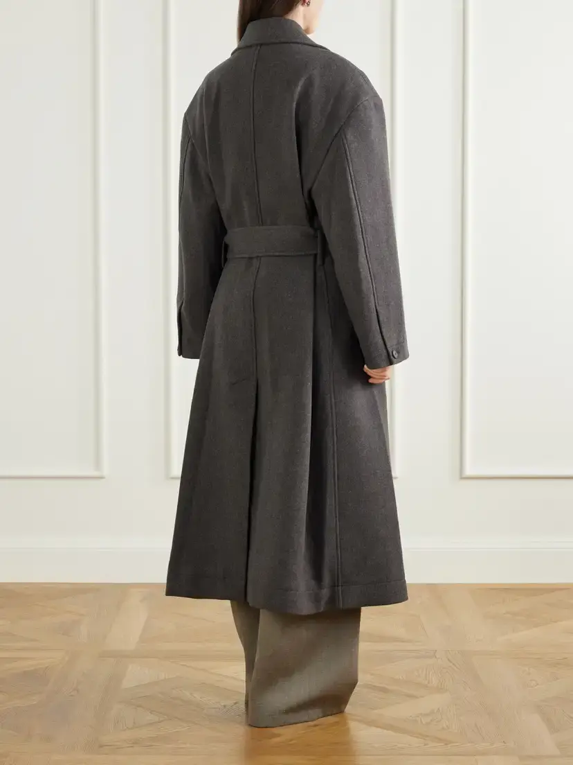 mfpen Auditor Belted Recycled Wool Coat | Thumbnail 4 mfpen Auditor Belted Recycled Wool Coat | Thumbnail 4