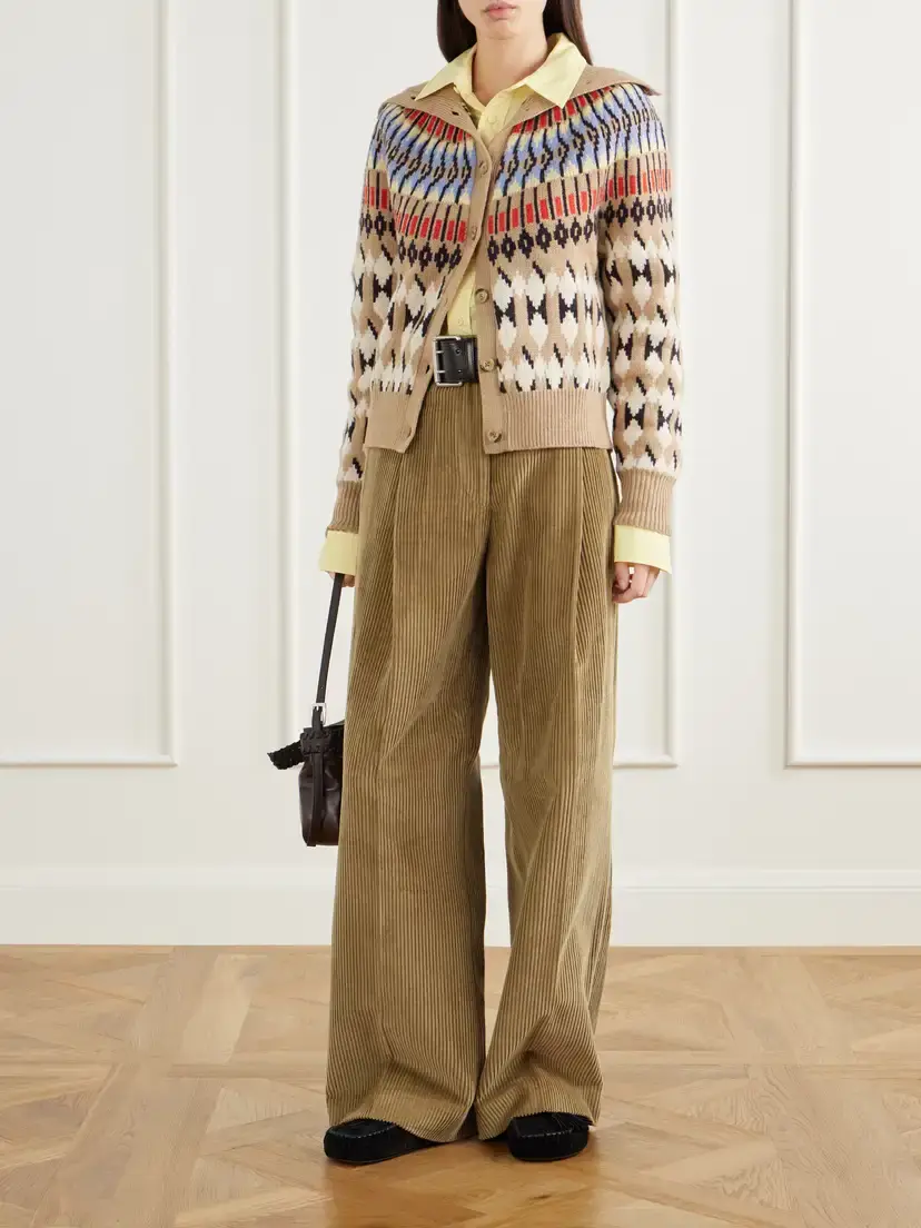 Polo Ralph Lauren Wool And Cashmere-blend Cardigan - Multi | Thumbnail 2 Polo Ralph Lauren Wool And Cashmere-blend Cardigan - Multi | Thumbnail 2