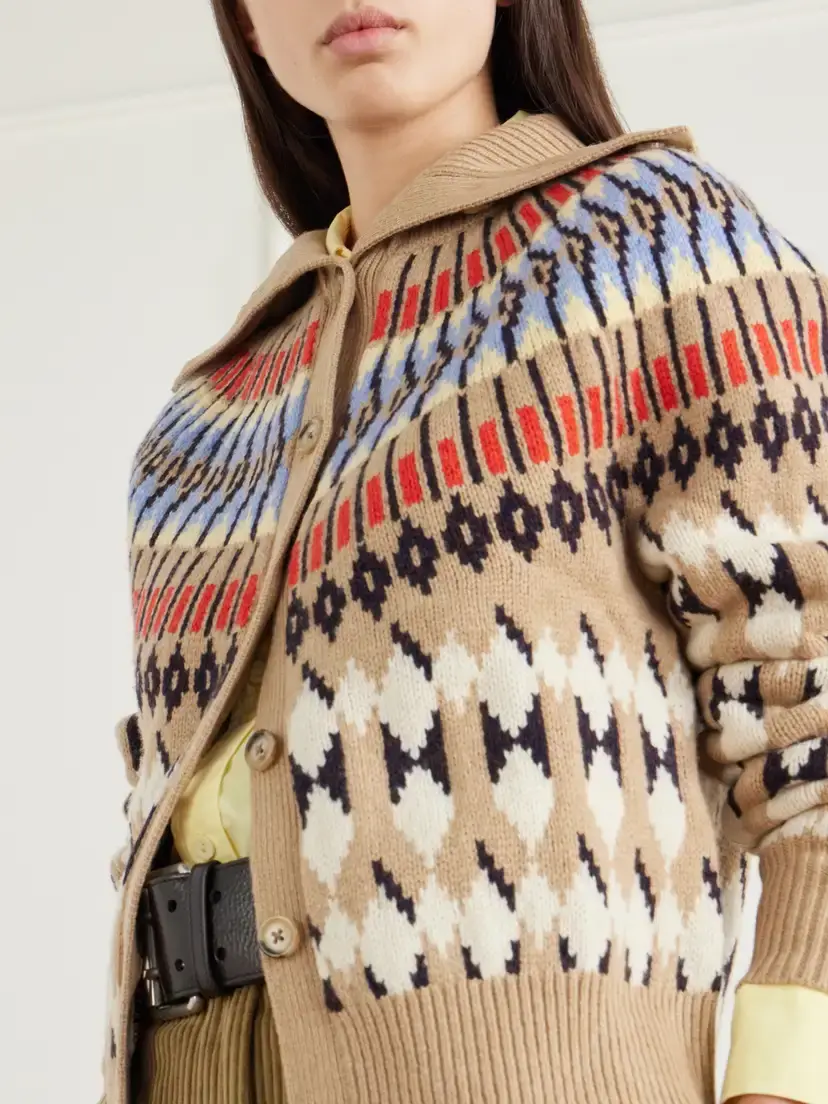Polo Ralph Lauren Wool And Cashmere-blend Cardigan - Multi | Thumbnail 5 Polo Ralph Lauren Wool And Cashmere-blend Cardigan - Multi | Thumbnail 5