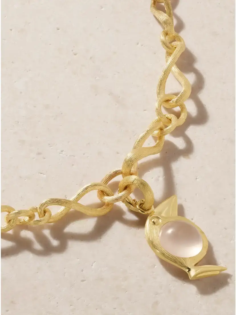OLE LYNGGAARD COPENHAGEN Love 18-karat Yellow And Rose Gold Quartz Bracelet | Thumbnail 4 OLE LYNGGAARD COPENHAGEN Love 18-karat Yellow And Rose Gold Quartz Bracelet | Thumbnail 4