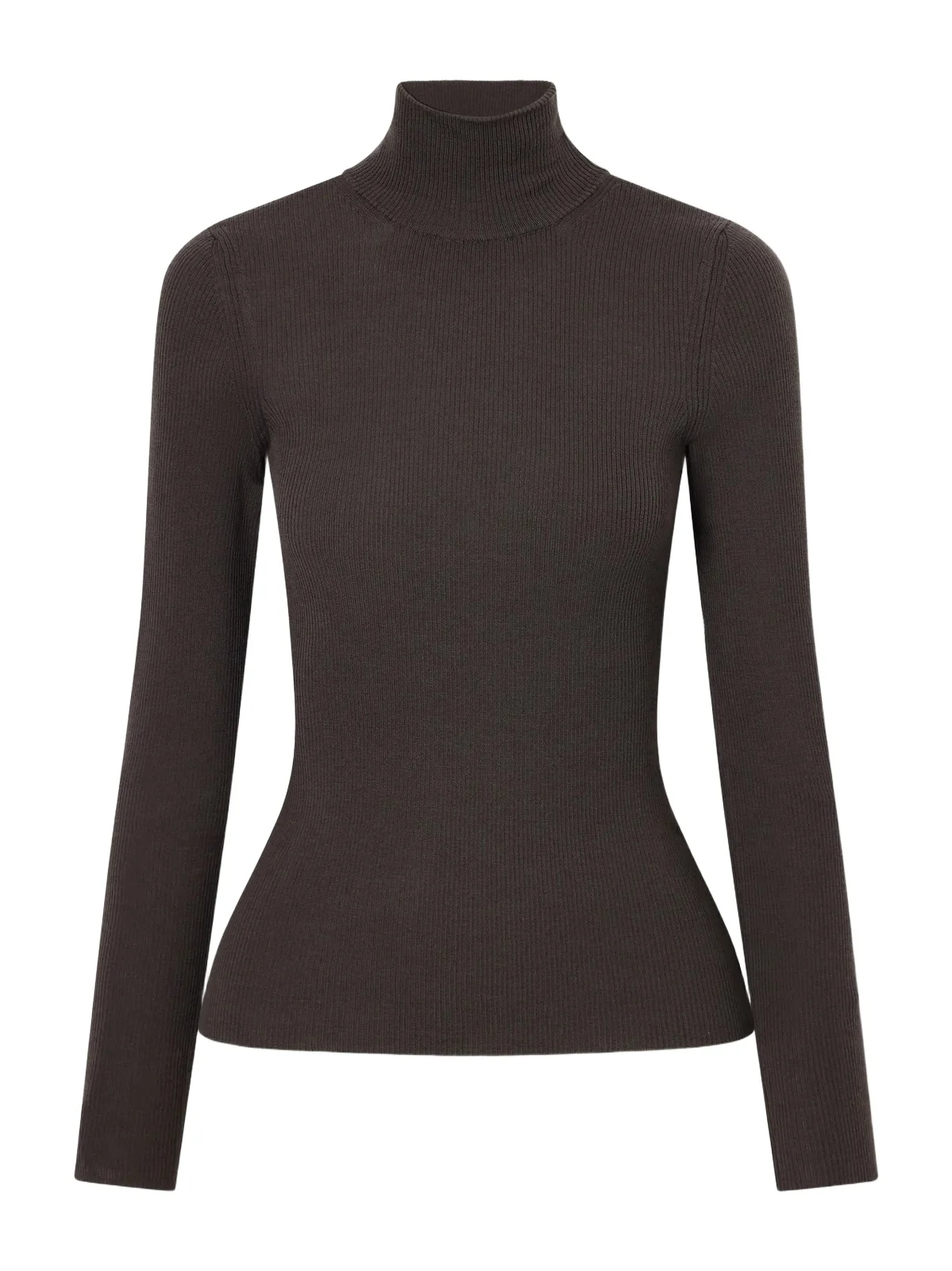 Max Mara Cavallo Ribbed Wool Turtleneck