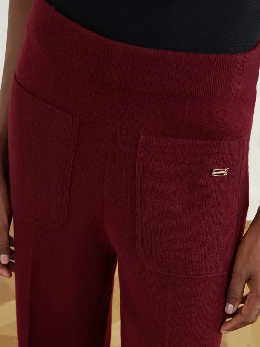 Victoria Beckham Alina Merino Wool And Cashmere-blend Flared Pants | Thumbnail 5 Victoria Beckham Alina Merino Wool And Cashmere-blend Flared Pants | Thumbnail 5