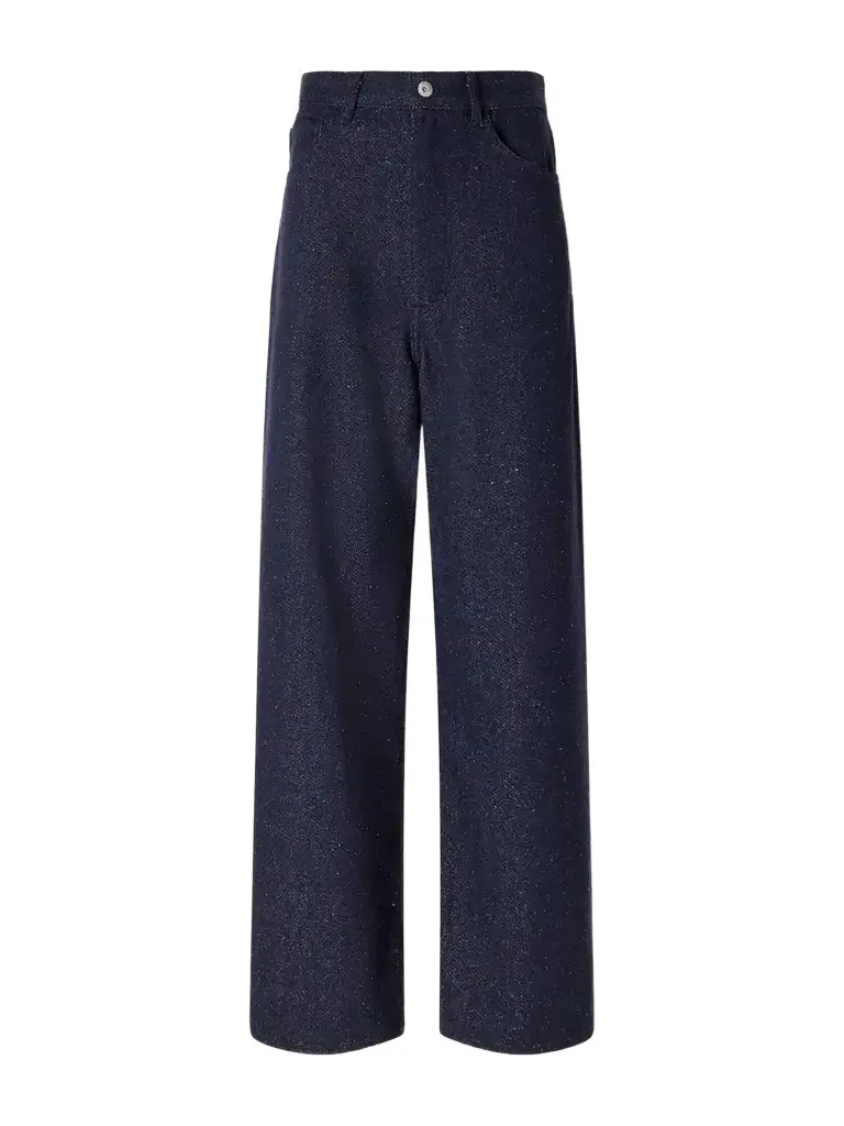 Silk Mid-rise Wide-leg Pants Silk Mid-rise Wide-leg Pants