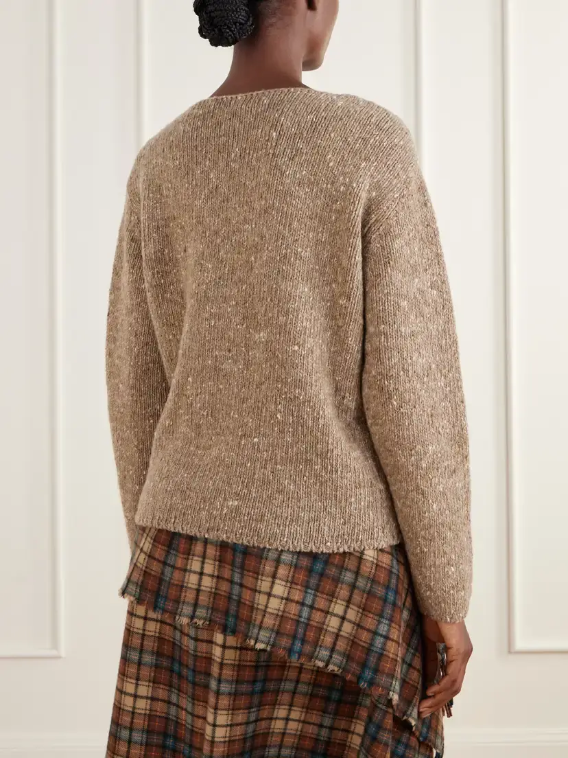 Auralee Wool Sweater | Thumbnail 4 Auralee Wool Sweater | Thumbnail 4