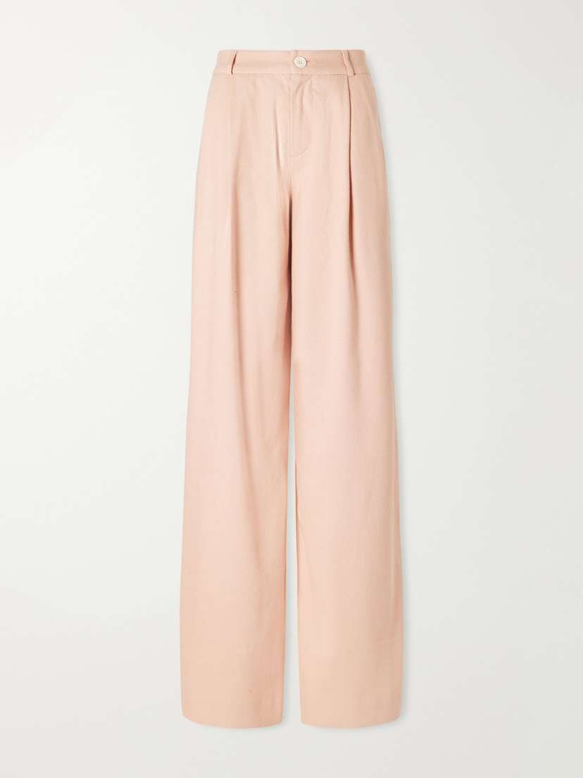 Marrakshi Life The Trouser Cotton Wide-leg Pants