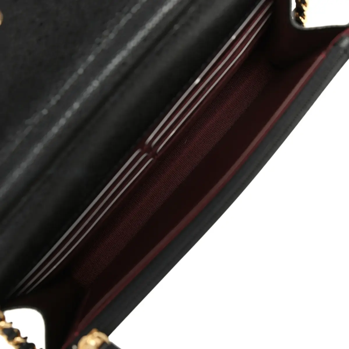 Chanel Chanel Classic Wallet On Chain WOC Black Caviar Gold Hardware | Thumbnail 10 Chanel Chanel Classic Wallet On Chain WOC Black Caviar Gold Hardware | Thumbnail 10