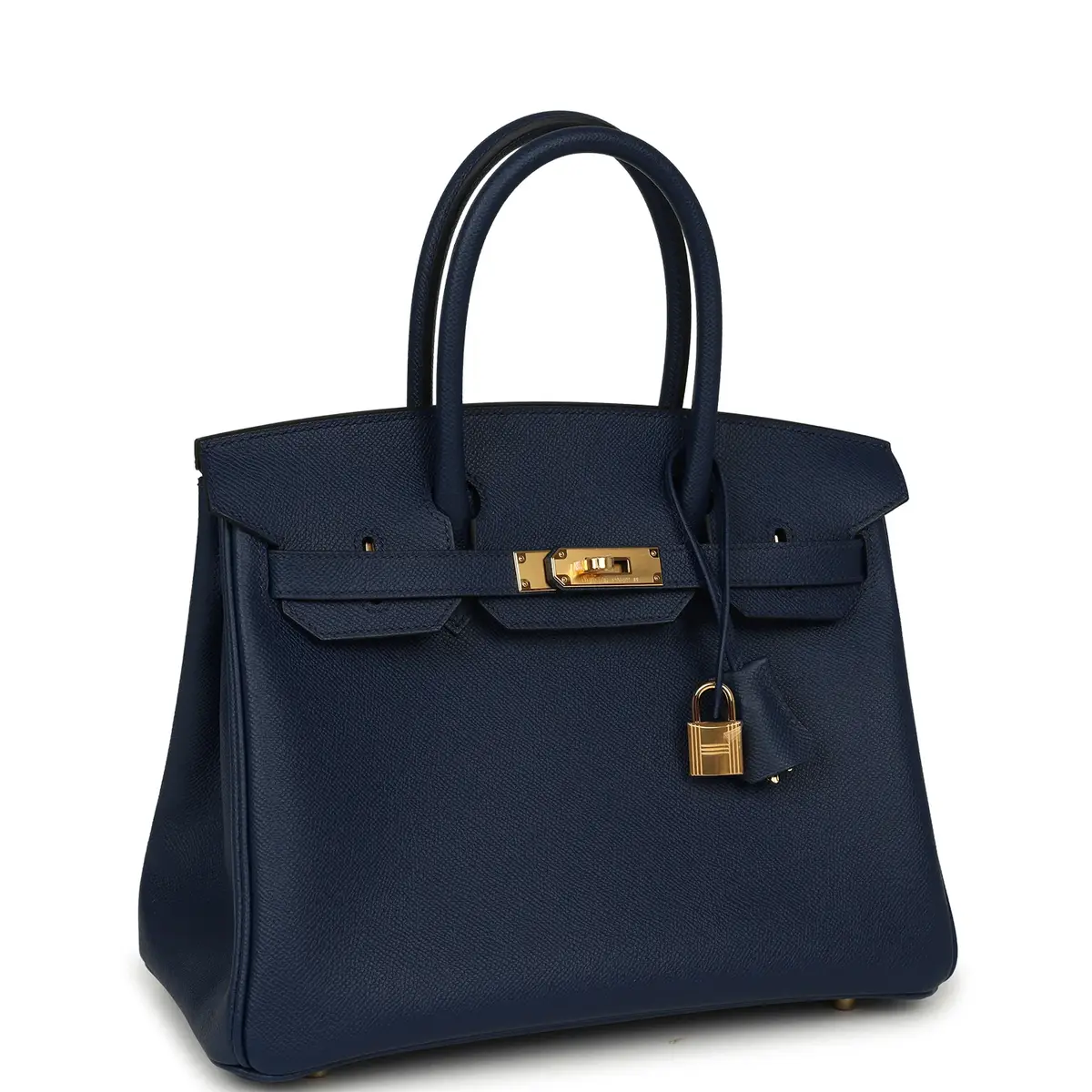HERMÈS Hermes Birkin 30 Bleu Navy Epsom Gold Hardware | Thumbnail 2 HERMÈS Hermes Birkin 30 Bleu Navy Epsom Gold Hardware | Thumbnail 2