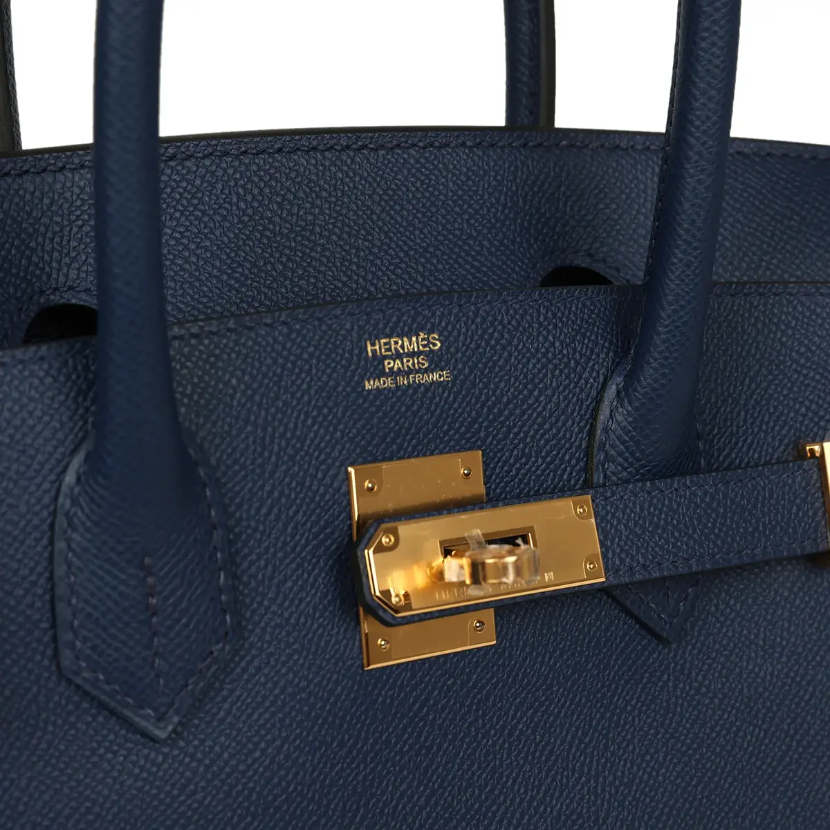 HERMÈS Hermes Birkin 30 Bleu Navy Epsom Gold Hardware | Thumbnail 7 HERMÈS Hermes Birkin 30 Bleu Navy Epsom Gold Hardware | Thumbnail 7