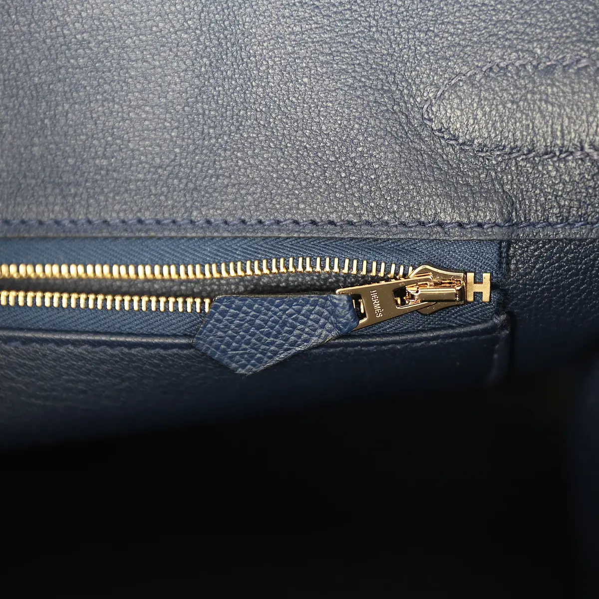 HERMÈS Hermes Birkin 30 Bleu Navy Epsom Gold Hardware | Thumbnail 9 HERMÈS Hermes Birkin 30 Bleu Navy Epsom Gold Hardware | Thumbnail 9