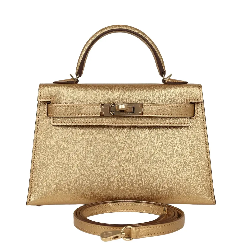Hermes Kelly Sellier 20 Dore Chevre Chamkilight Permabrass Hardware Hermes Kelly Sellier 20 Dore Chevre Chamkilight Permabrass Hardware
