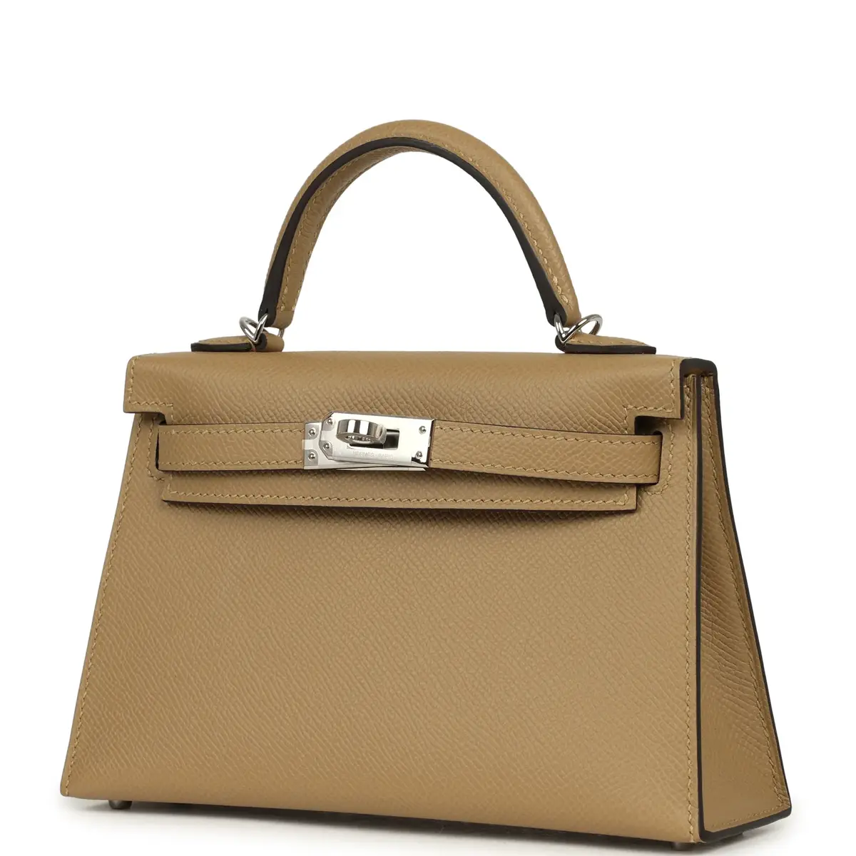 HERMÈS Hermes Kelly Sellier 20 Poussiere Epsom Palladium Hardware | Thumbnail 5