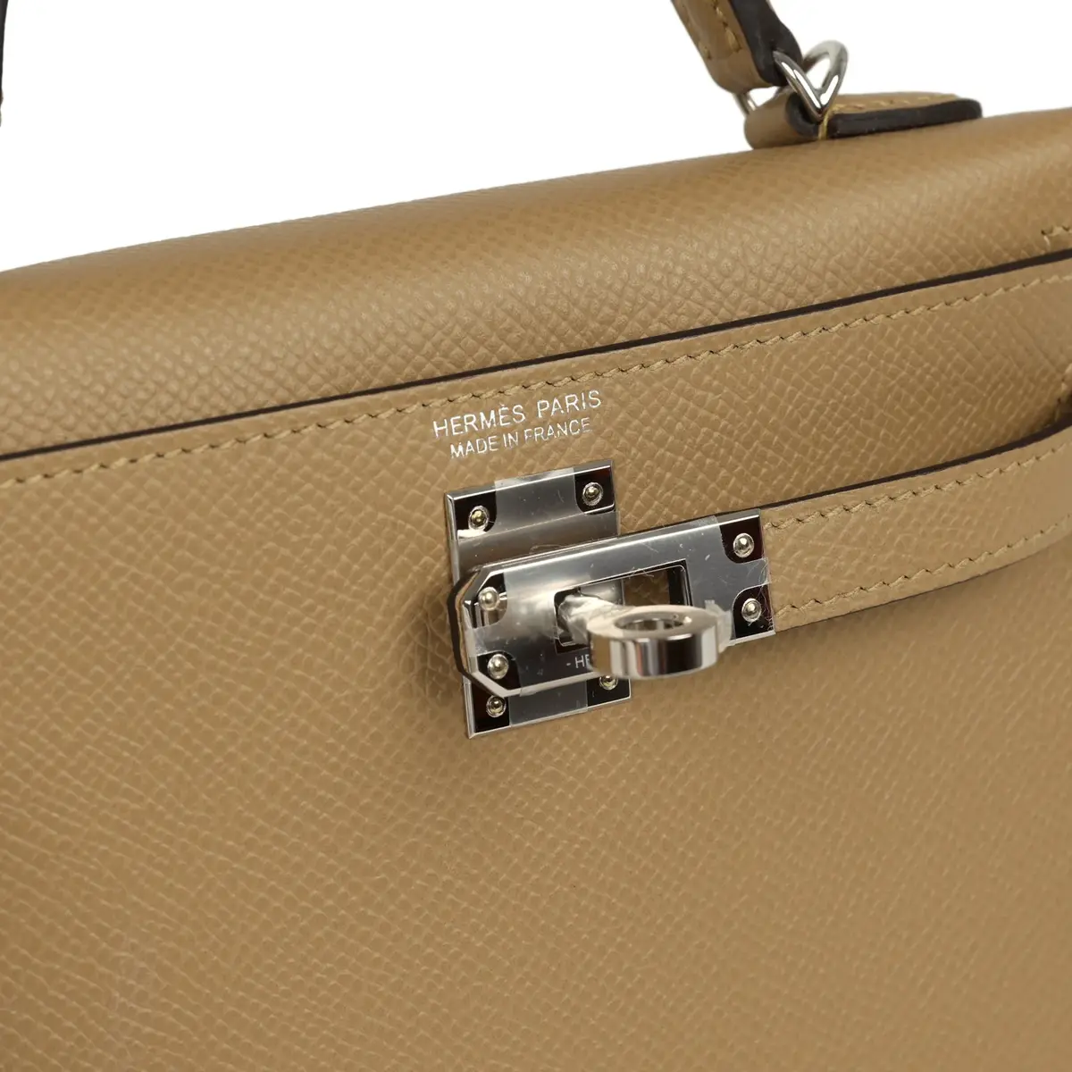 HERMÈS Hermes Kelly Sellier 20 Poussiere Epsom Palladium Hardware | Thumbnail 7