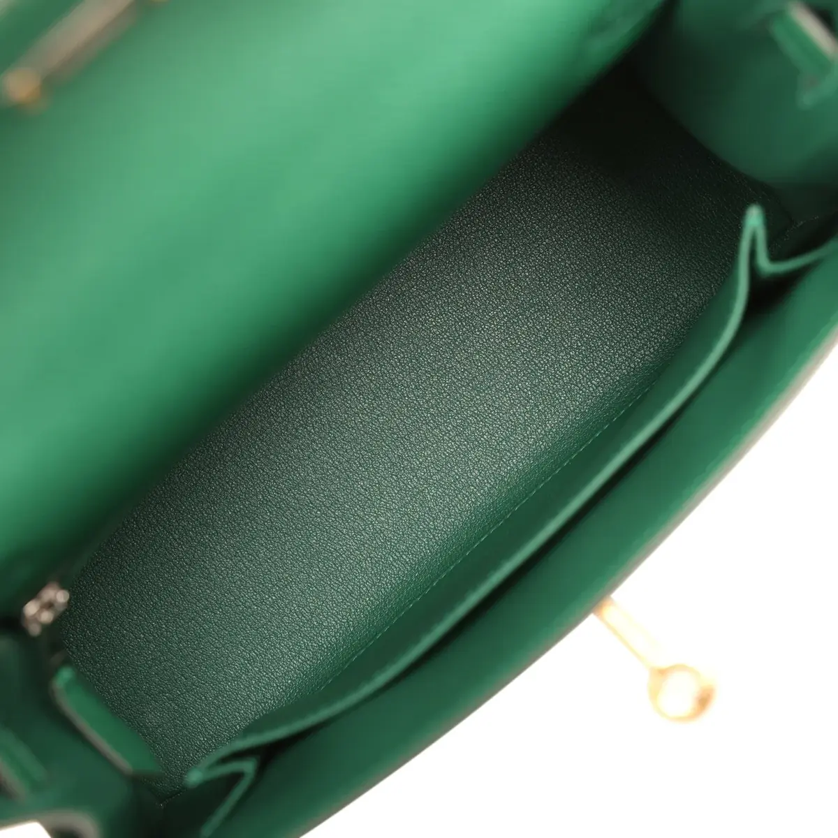 HERMÈS Hermes Kelly Sellier 25 Vert Moyen Epsom Electrum Hardware | Thumbnail 8 HERMÈS Hermes Kelly Sellier 25 Vert Moyen Epsom Electrum Hardware | Thumbnail 8