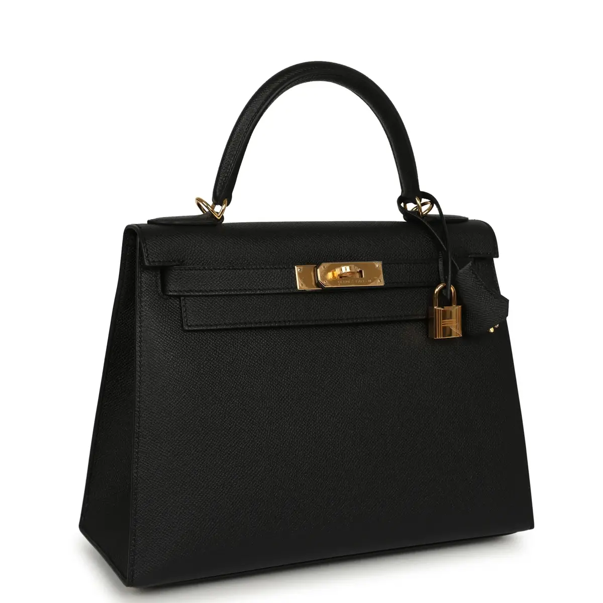 HERMÈS Hermes Kelly Sellier 28 Black Epsom Gold Hardware | Thumbnail 2 HERMÈS Hermes Kelly Sellier 28 Black Epsom Gold Hardware | Thumbnail 2