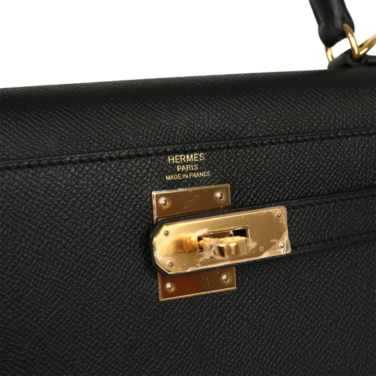 HERMÈS Hermes Kelly Sellier 28 Black Epsom Gold Hardware | Thumbnail 7 HERMÈS Hermes Kelly Sellier 28 Black Epsom Gold Hardware | Thumbnail 7