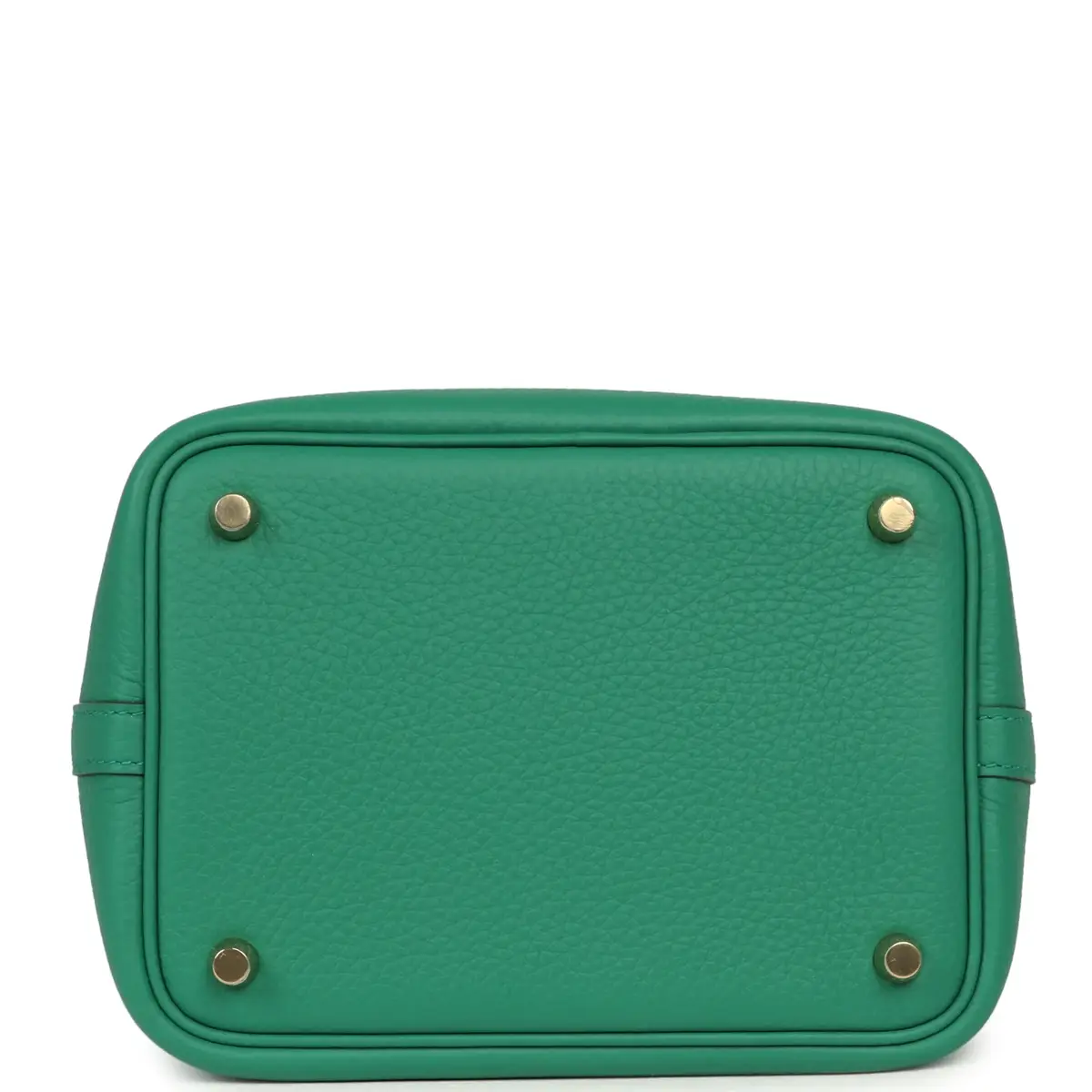 HERMÈS Hermes Picotin Lock 18 Vert Vertigo Clemence Gold Hardware | Thumbnail 6 HERMÈS Hermes Picotin Lock 18 Vert Vertigo Clemence Gold Hardware | Thumbnail 6